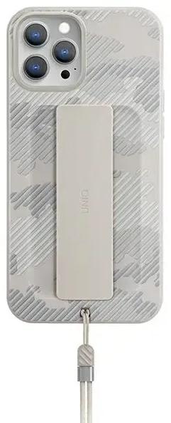 UNIQ etui Heldro iPhone 12 Pro Max 6,7" beżowy moro|ivory camo Antimicrobial