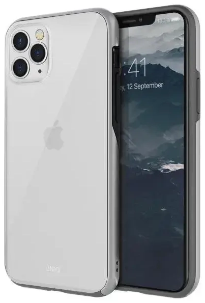 UNIQ etui Vesto Hue iPhone 11 Pro Max srebrny|silver