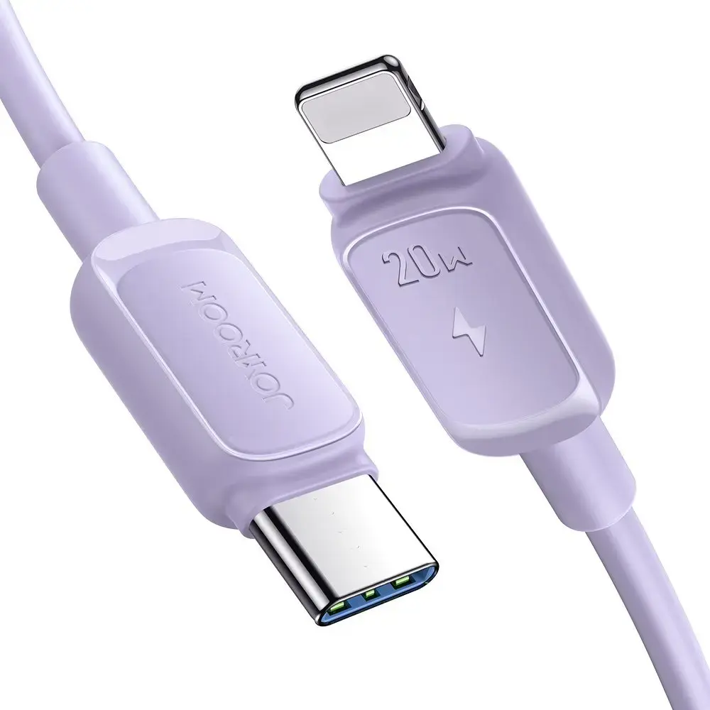 Joyroom S-CL020A14 провод для передачи данных и зарядки | USB-C на Lightning | 20W | 1.2m | фиолетовый