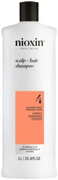 Nioxin System 4 Shampoo in Clear