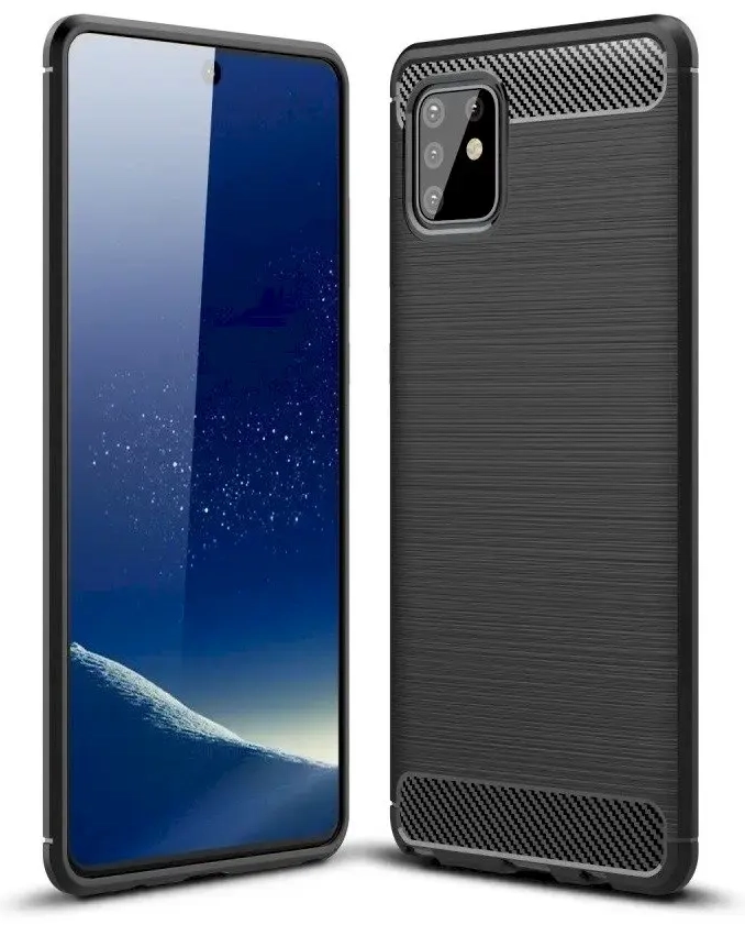 Fusion Trust Back Case Силиконовый чехол для Samsung N980 Galaxy Note 20 Черный