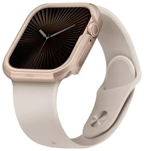 Uniq case Valencia Apple Watch Series 46mm gold|gold