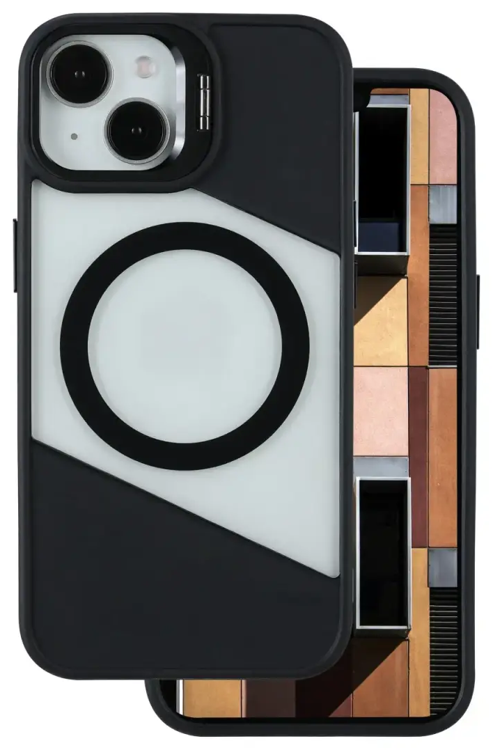 Fusion Mag phone case with MagSafe support for iPhone 14 black