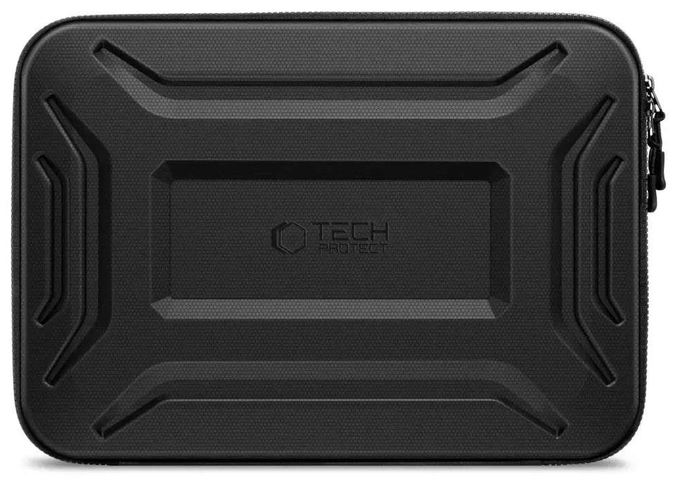 Tech-Protect Kevlar Pro sülearvutikott 13-14" – must
