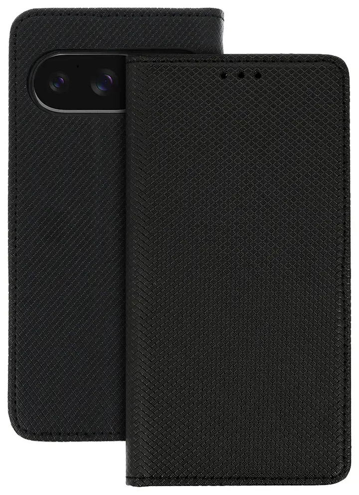 Smart Book MAGNET Case for GOOGLE PIXEL 9 BLACK
