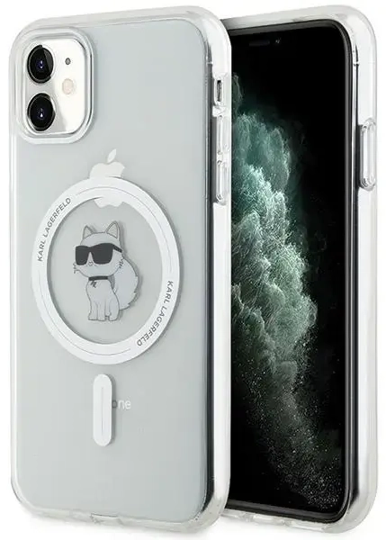 Karl Lagerfeld KLHMN61HFCCNOT iPhone 11 przezroczysty|transparent hardcase IML Choupette MagSafe