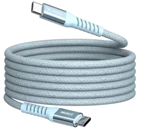 Verbatim andmeedastus- ja laadimiskaabel | USB-C kuni USB-C | 100W | 1.2m | sinine