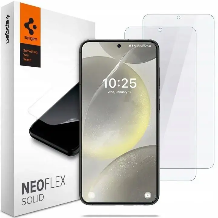 Spigen Neo Flex hidrogēla aizsargplēve telefona ekrānam Samsung Galaxy S24 (S921) (2 gab.)