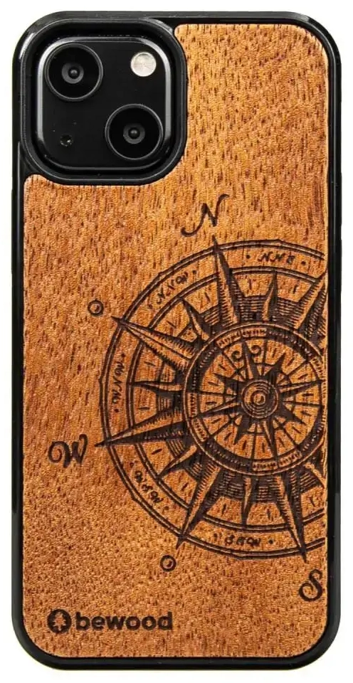 Wooden case for iPhone 13 Mini Bewood Traveler Merbau