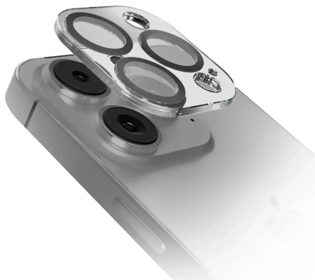 SBS Active Camera Lens D3O Tempered Glass for iPhone 16 Pro | 16 Pro Max Camera