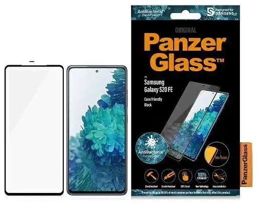 PanzerGlass Ultra-Wide Fit aizsargstikls telefonam Samsung Galaxy S20 FE
