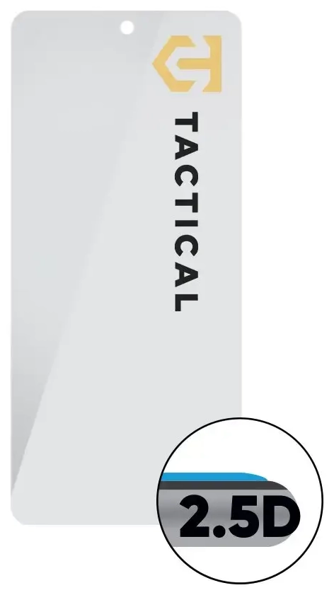 Tactical Glass Shield 2.5D aizsargstikls telefonam Samsung Galaxy A53 5G caurspīdīgs