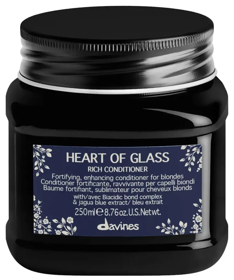 Davines - Rich Conditioner for Blonde Hair - 250ml - Illuminating Conditioner - Enhances Light Hair Tones - Strengthening Hair and Preventing Breakage