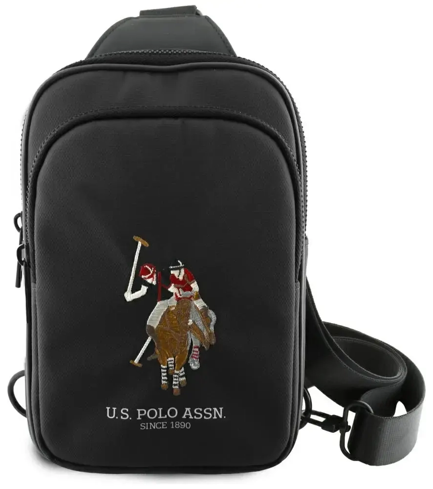 Torebka na telefon US Polo Petit Pique    Crossbody czarny