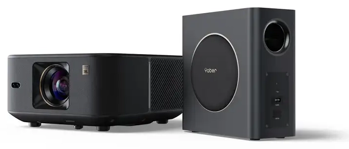 Yaber K3 Pro LCD FullHD 1080p Multimedia Projector with JBL Speakers and Subwoofer - Black
