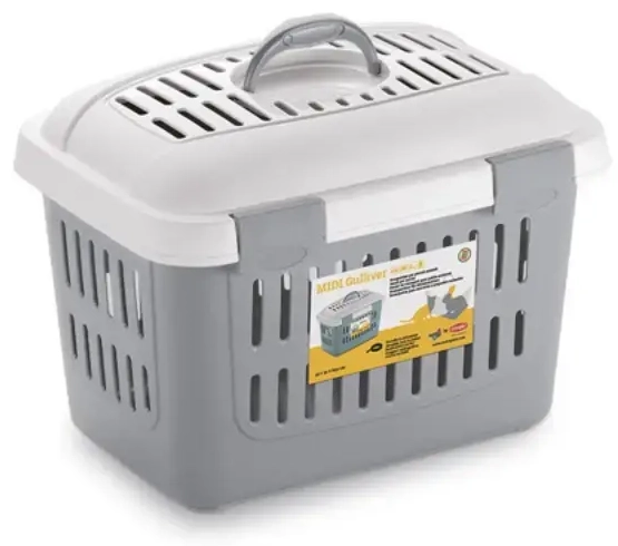 Transpordipuur Midi Gulliver 45x33x33cm valge|hall