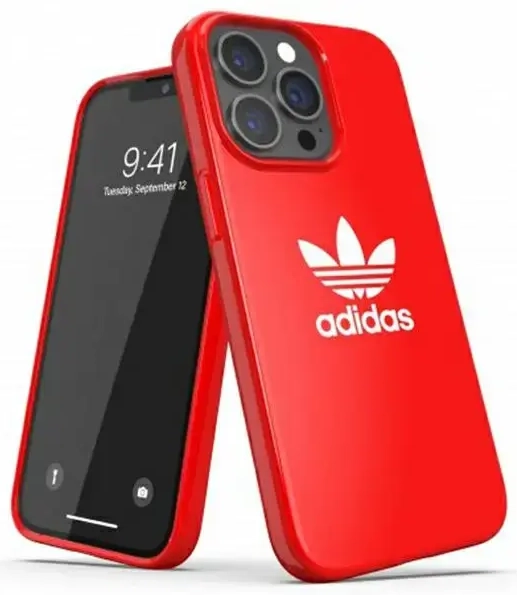 Adidas OR SnapCase Trefoil iPhone 13 Pro | 13 6,1" czerwony|red 47101
