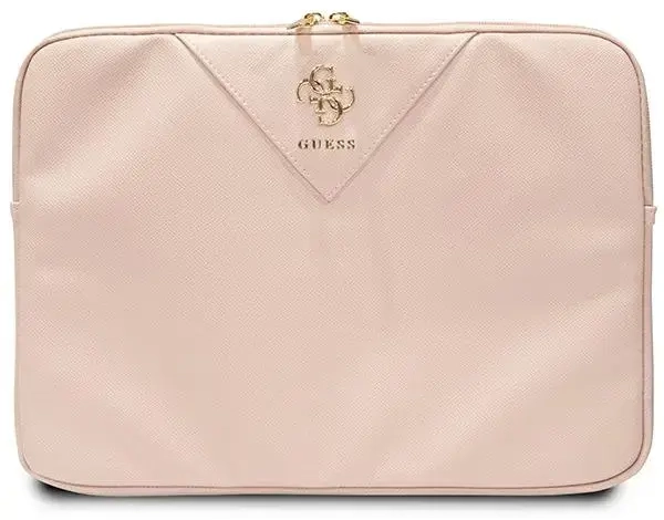 Guess Sleeve GUCS14ZPGSTEGP 14" różowy|pink Triangle 4G