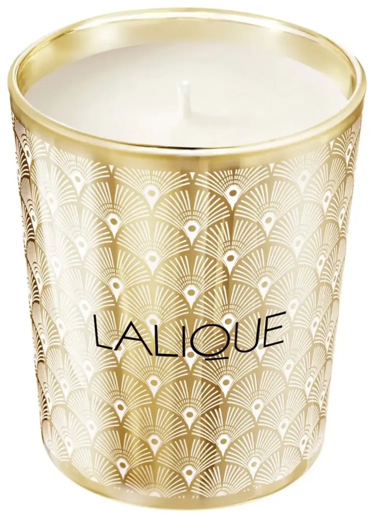 Lalique, Noir Premier - Plume Blanche 1901, Floral Woody Musk, Scented Candle, 190 g