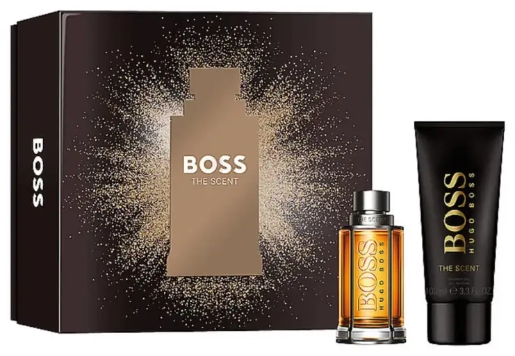 Set Hugo Boss: The Scent, Eau De Toilette, For Men, 50 ml + The Scent, Cleansing, Shower Gel, For All Skin Types, 100 ml
