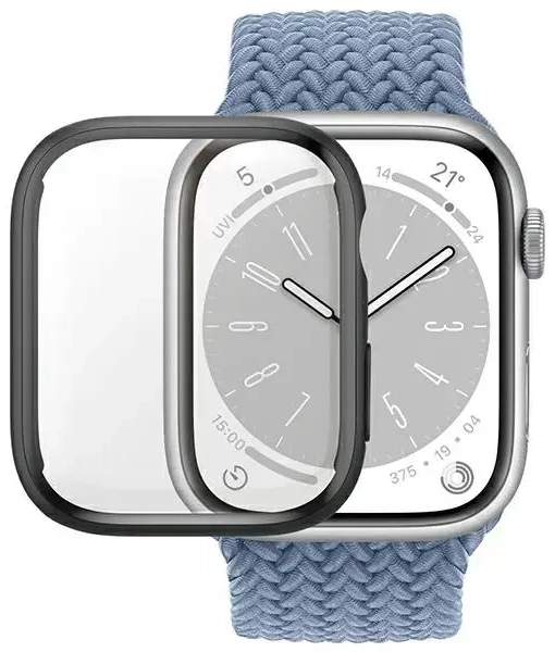 PanzerGlass Full Body Apple Watch 9 41mm D3O czarny|black 3689