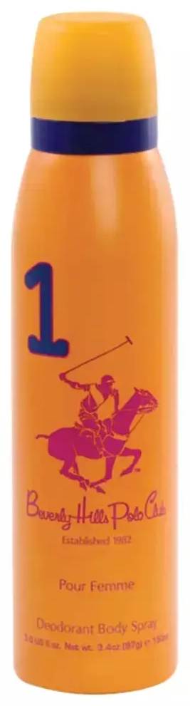 Beverly Hills Polo Club, 1982 - Sport 1, gaivinamasis kūno purškiklis, 150 ml