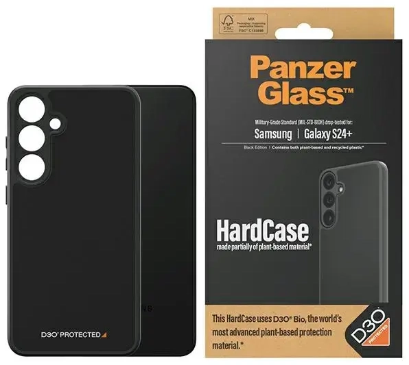 PanzerGlass HardCase Sam S24+ S926 D3O 3xMilitary grade  чёрный| 1217