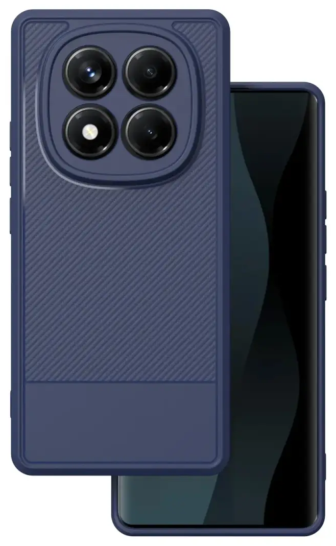 Simple Carbon case for Xiaomi Redmi Note 14 Pro 5G (Global) / Note 14 Pro Plus 5G (Global) blue