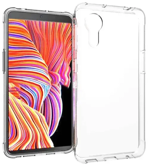 Fusion Precise Case 2mm izturīgs silikona aizsargapvalks Samsung G525 Galaxy Xcover 5 caurspīdīgs