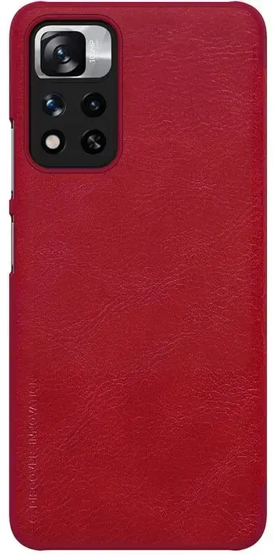 Nillkin Qin Book Case for Xiaomi Redmi Note 11 Pro +|Xiaomi 11i Red