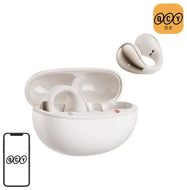 QCY Crossky Clip T33 Headphones (white)