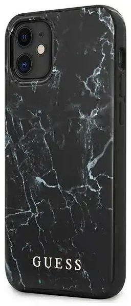 GUHCP12SPCUMABK Guess PC|TPU Marble Cover for iPhone 12 mini 5.4 Black