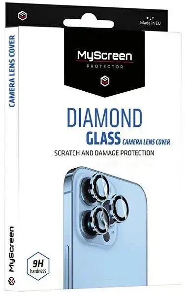 MS Diamond Glass Camera Lens Cover iPhone 14 Pro 6,1"|14 Pro Max 6,7" purpurowy|purple Ochrona na obiektyw aparatu