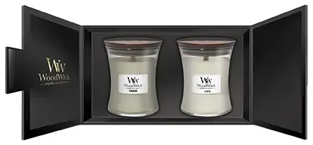 WoodWick Fireside, Linen dovanų rinkinys