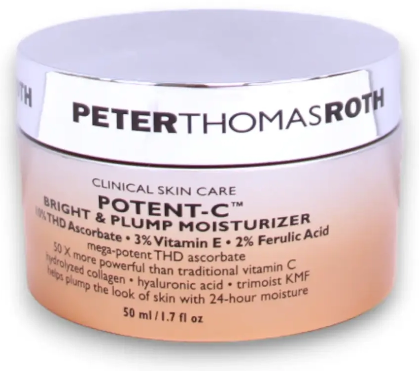 Peter Thomas Roth, Potent-C, Vitamin E, Moisturizing, Day, Cream, For Face, 50 ml