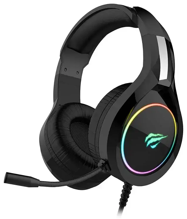 Havit GAMENOTE H2232D RGB USB+3,5 mm spēļu austiņas