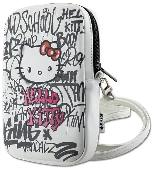 Hello Kitty Graffiti Kitty Head bag - white