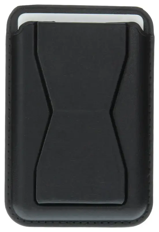 Card holder with stand black