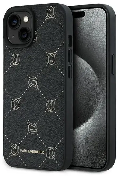 Karl Lagerfeld KLHMP15MPGKHPHK iPhone 15 Plus 6.7" czarny|black Karl Head MagSafe
