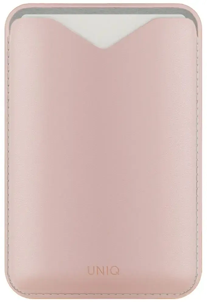 Magnetic wallet UNIQ Lyden Evo stand phone pink