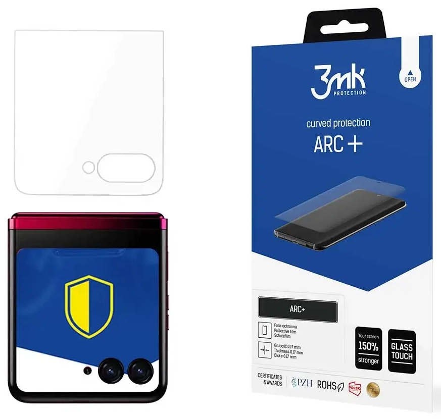 Motorola Razr 40 Ultra (front) - 3mk ARC+ screen protector