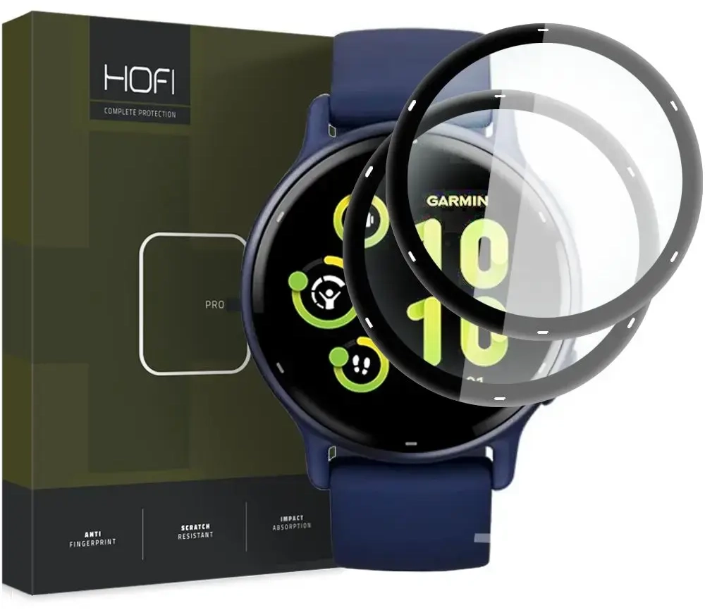 HOFI HYBRID GLASS HYBRID PRO+ 2-PACK GARMIN VIVOACTIVE 5 BLACK