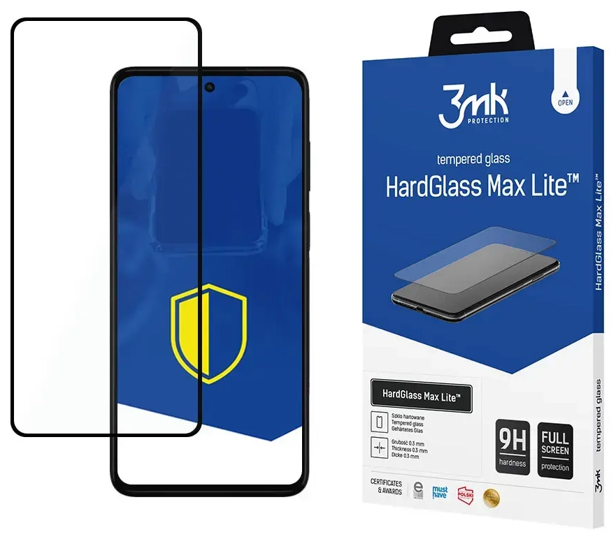 Motorola Moto G52 – 3mk HardGlass Max Lite™ ekrano apsauga