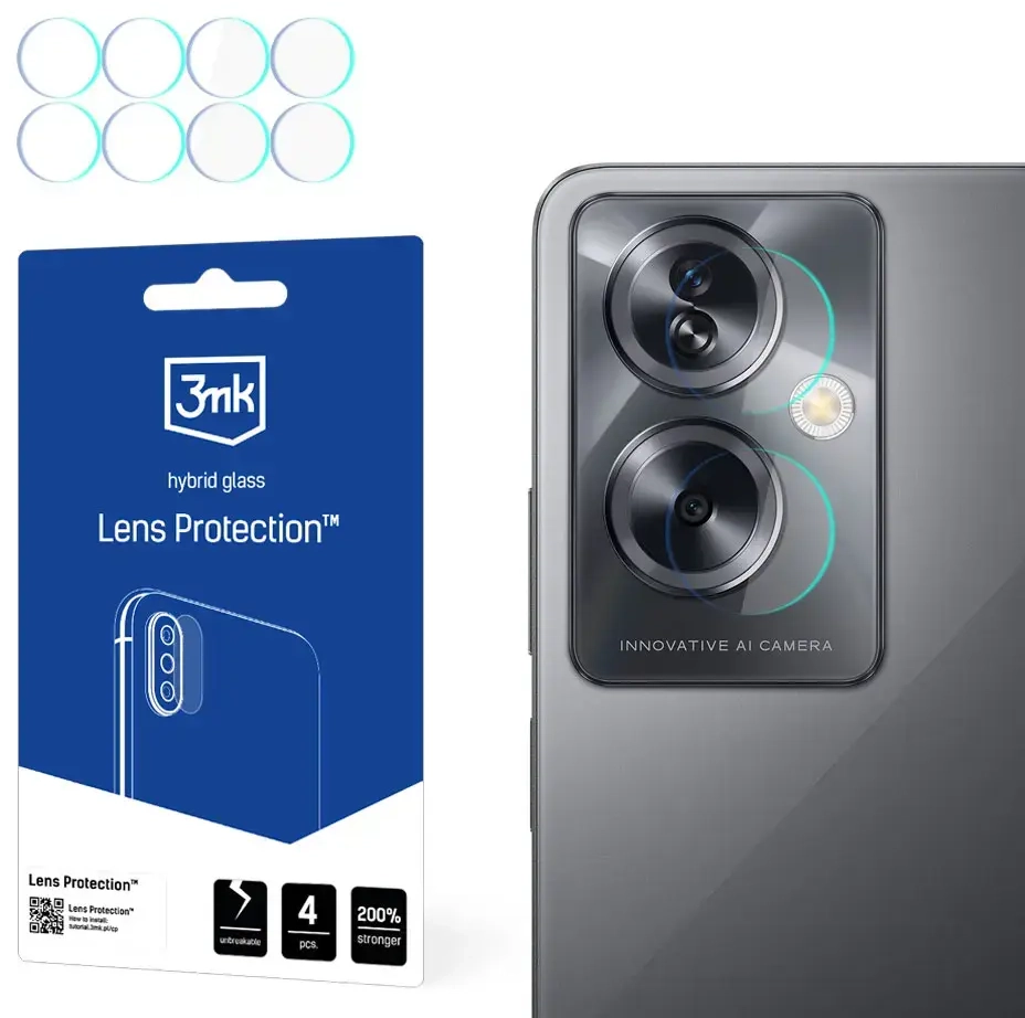 Oppo A79 5G - 3mk Lens Protection™ screen protector
