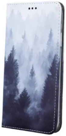 Fusion Mountain Forest Case grāmatveida maks Samsung Galaxy A42 5G (dizains 1)