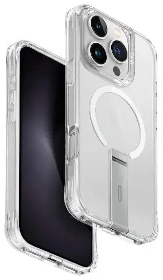UNIQ etui Eleva with Vertica Stand iPhone 16 Pro 6.3" przeźroczysty|lucent clear