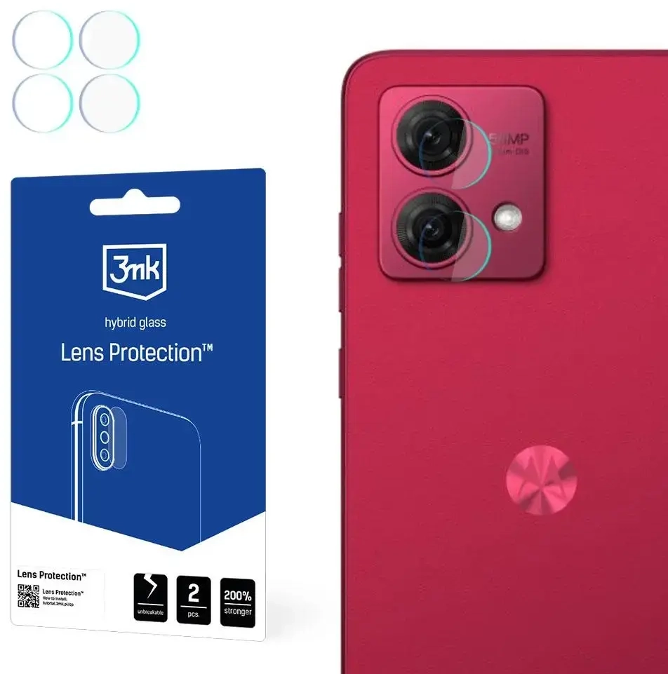 3mk phone camera lens protection for Motorola Moto G84 5G