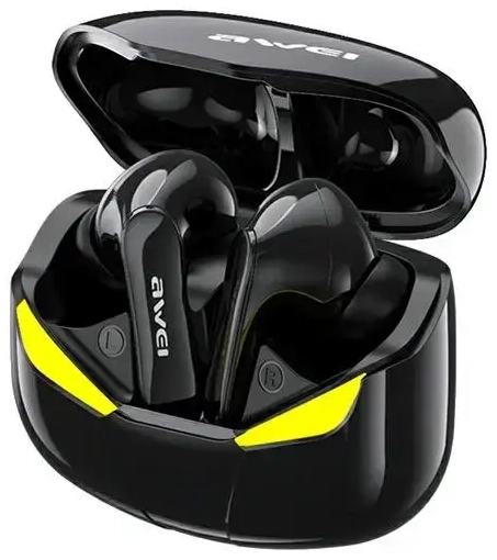 Słuchawki Bluetooth 5.0 T35 TWS + Stacja dokująca -Dla Graczy- czarne