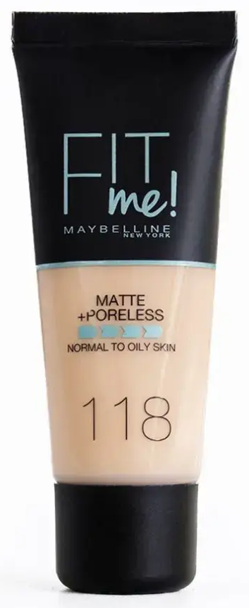 Debenhams Fit Me Matte & Poreless Full Coverage Matte Blendable Normal to Oily Skin Foundation in Light Beige