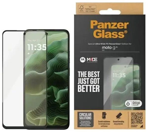 PanzerGlass Motorola moto g35 5G Screen   Protection Ultra-Wide Fit 6596